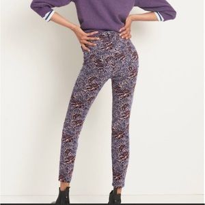NWOT Anthropologie Pilcro Hich Rise Skinny Corduroy Pants Size 31